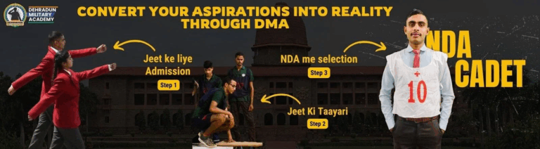 NDA Coaching in Dehradun – Join Dehradun Military Academy for Your Success